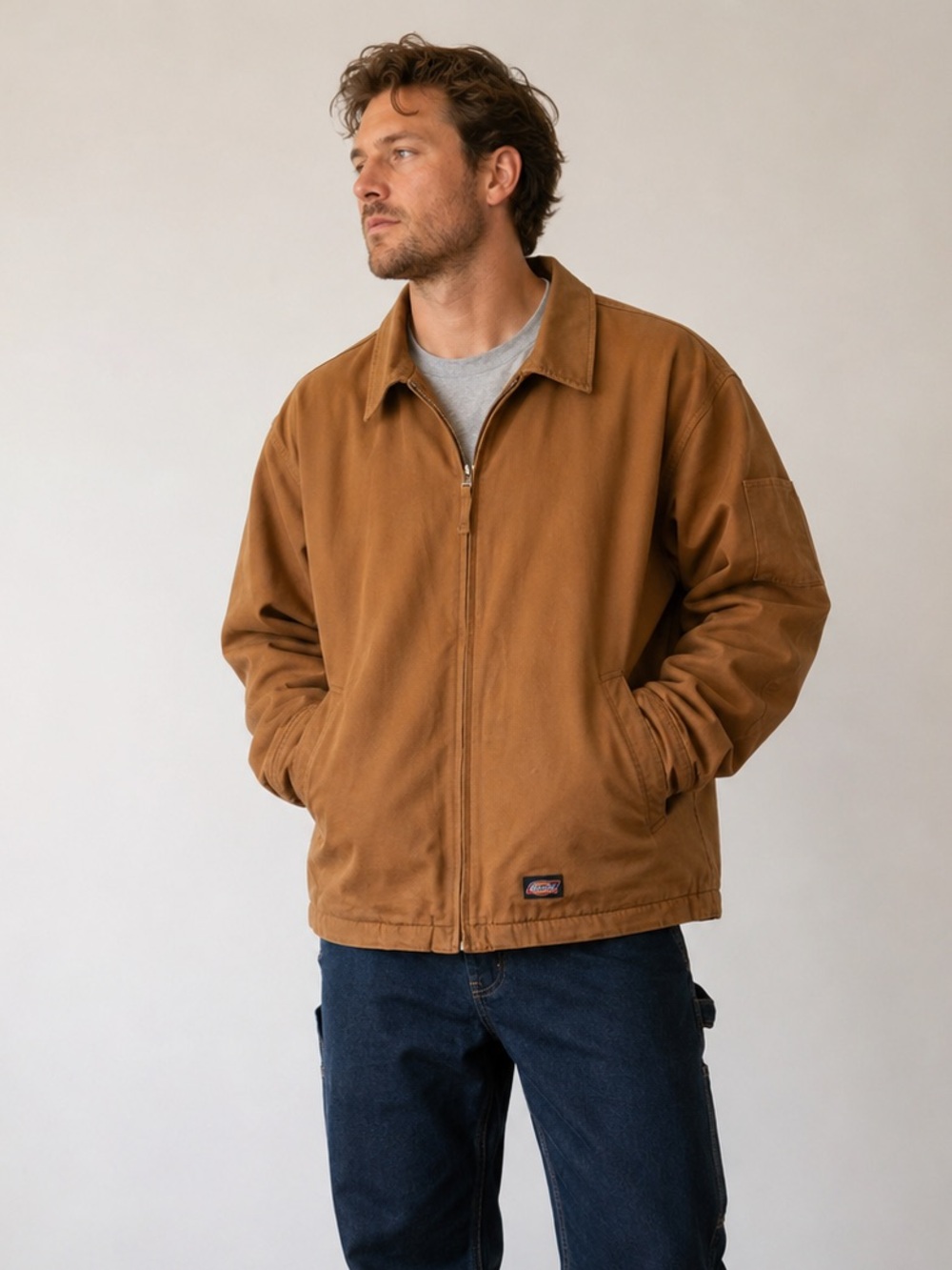 Dickies Insulated Work Jacket 5XL – Brown Duck Canvas